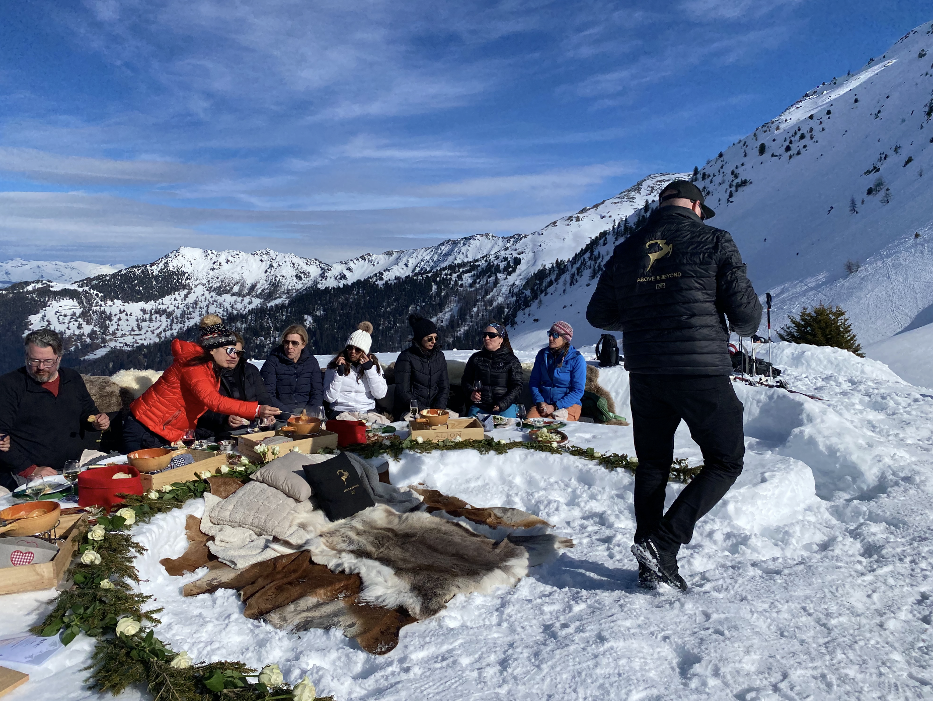 picnic in verbier valais switzerland